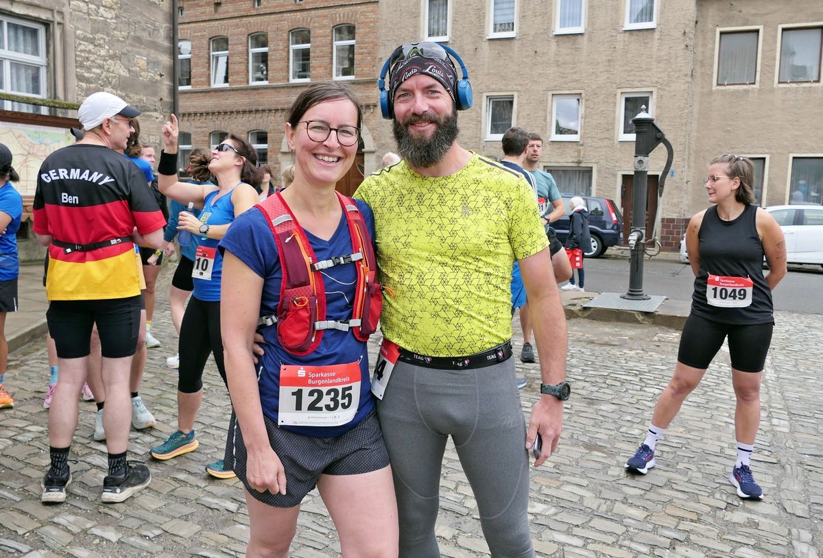 Freude vor dem Start